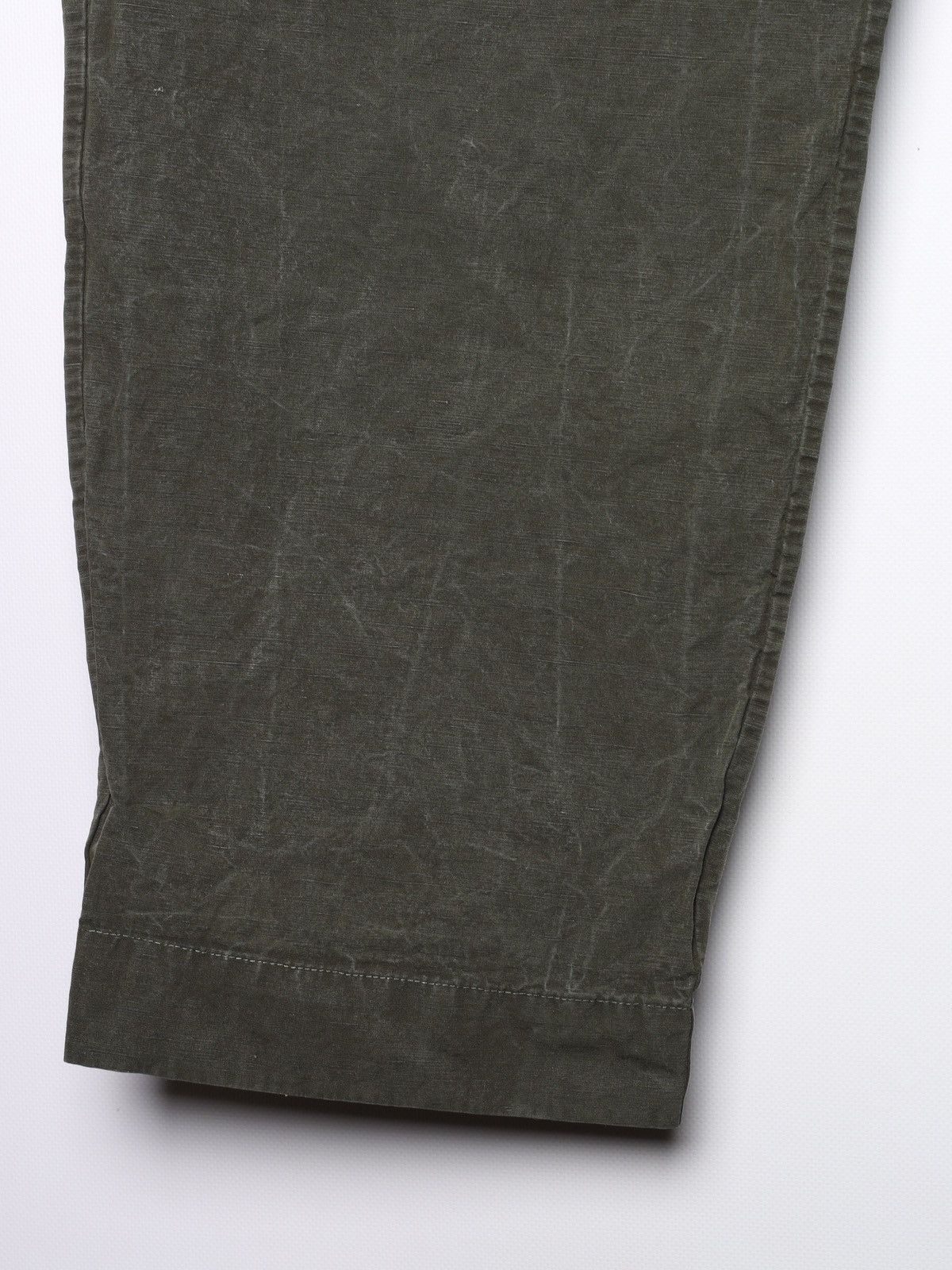 Casey Casey Casey Casey Bee Pants Washed Olive Khaki Trousers Pantalon Size 27" / US 4 / IT 40 - 12 Thumbnail
