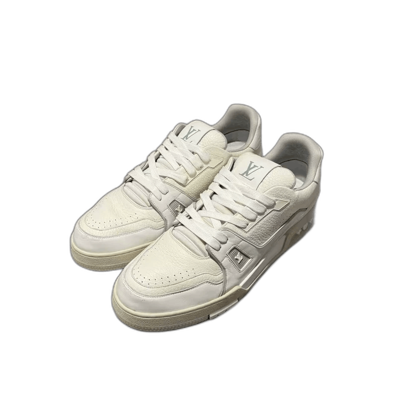 Louis Vuitton Lv Trainer White Sneakers in Excellent Condition Size US 10 / EU 43 - 1 Thumbnail