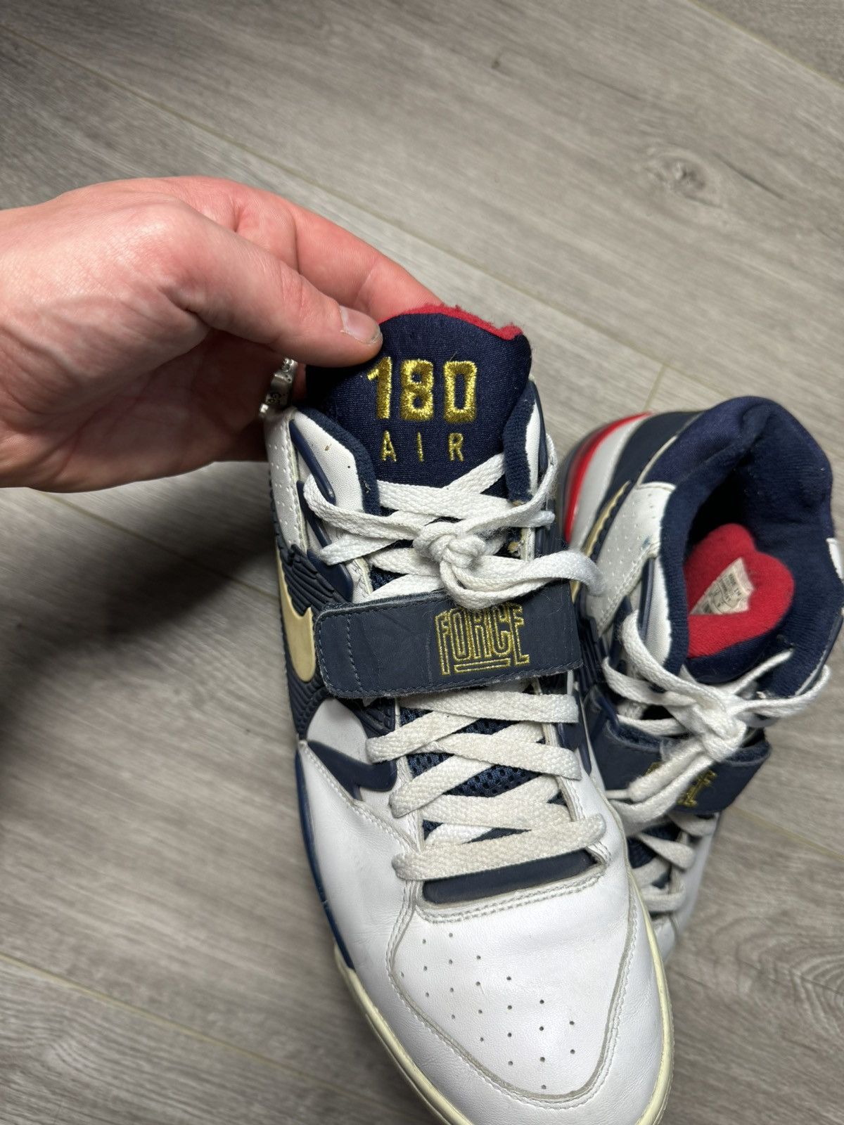 Nike × Vintage 2004 Nike Air Force 180 Olympic Dream Team Size US 10 / EU 43 - 16 Thumbnail