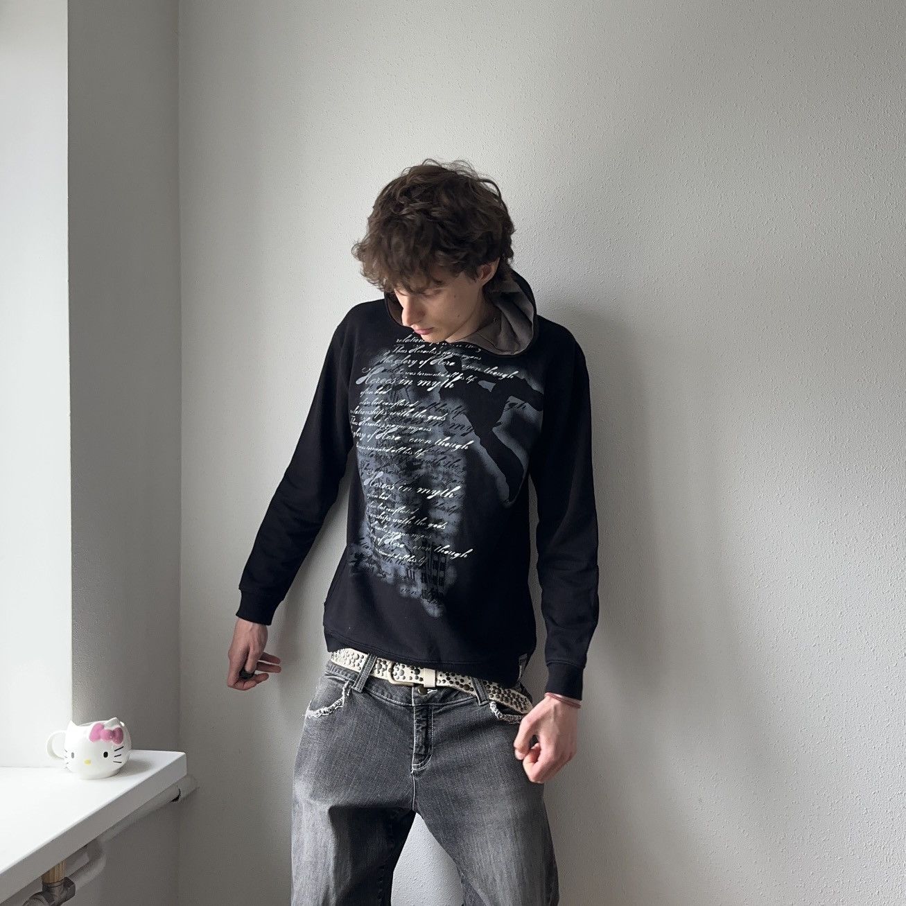 Hysteric Glamour × Undercover Japan Poem Punk Hoodie CDG In The Attic Impala Style Size US L / EU 52-54 / 3 - 5 Thumbnail