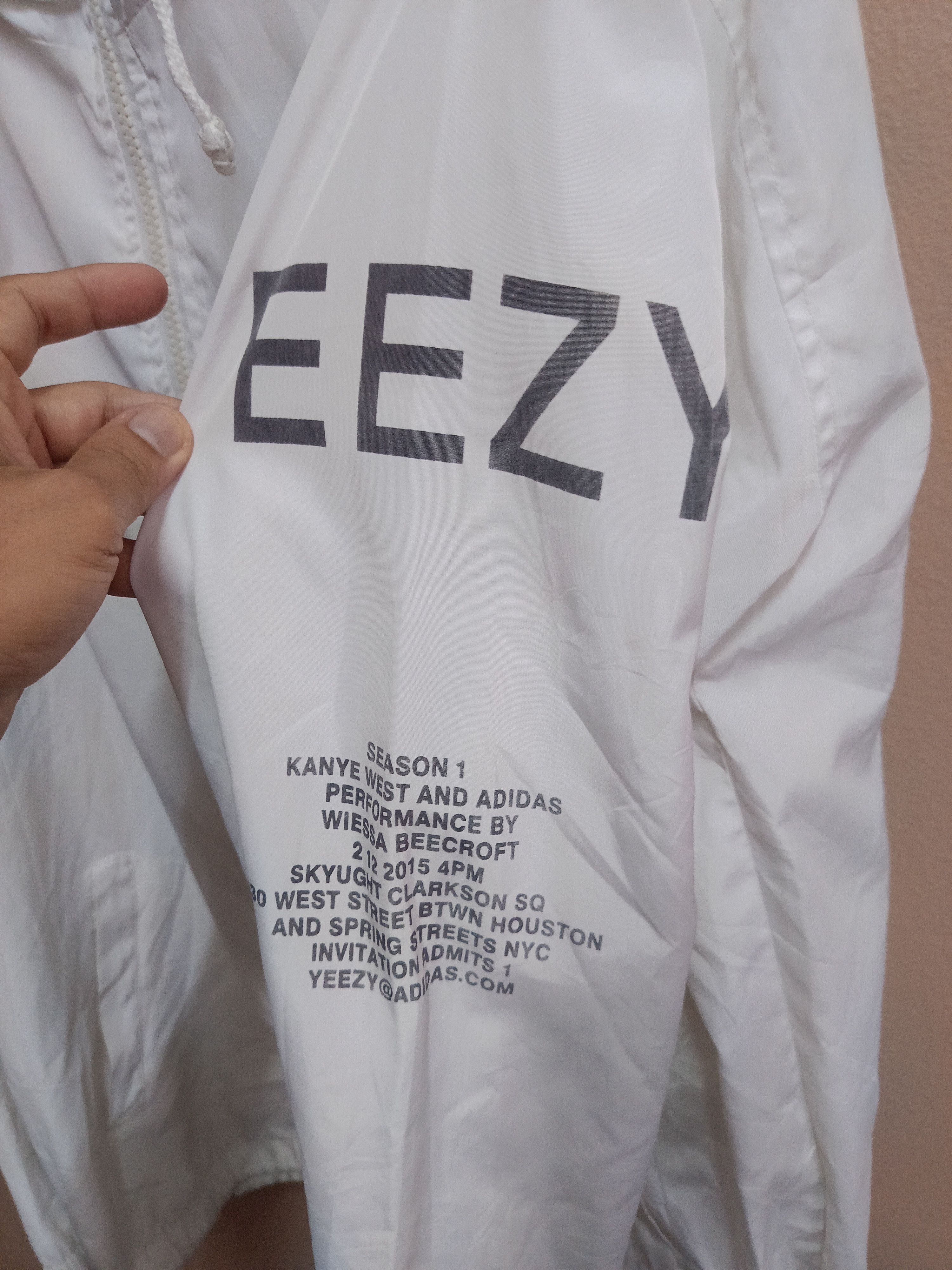 Yeezy Jacket Hoodie Adidas X Yeezy Season 1 Kanye West Adidas