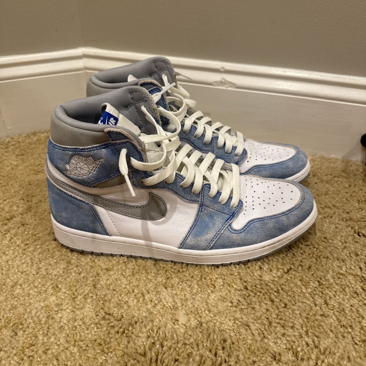 Shoe Hyper Royal White Laces Jordan Hyper Royal