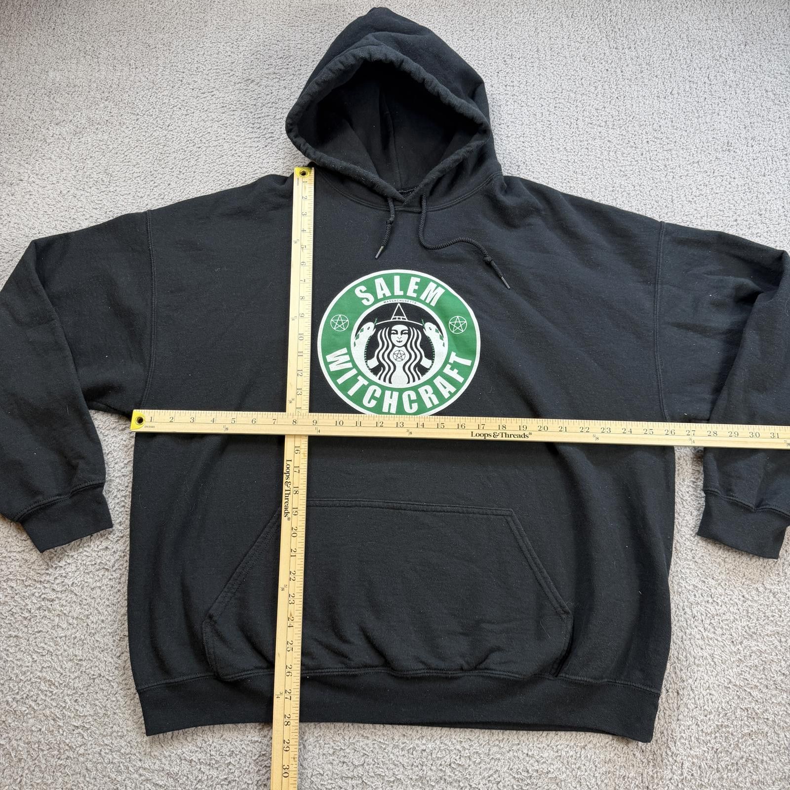 Other Salem Witchcraft Parody Coffee Logo Hoodie Gothic Occult XL Size US XXL / EU 58 / 5 - 2 Thumbnail