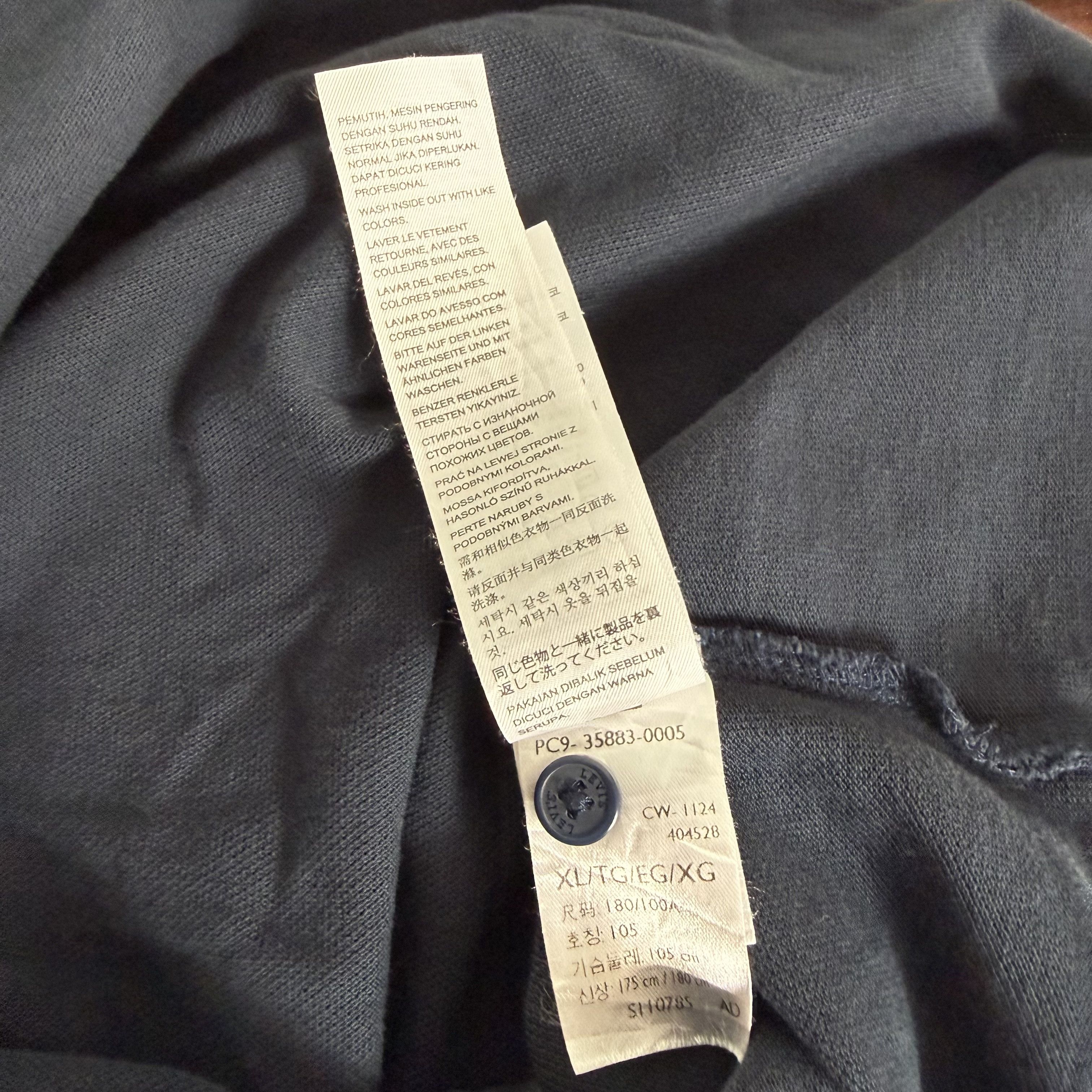 Levi's 🔥RARE🔥Vintage Levi's OG Polo Shirt Size US XL / EU 56 / 4 - 7 Thumbnail