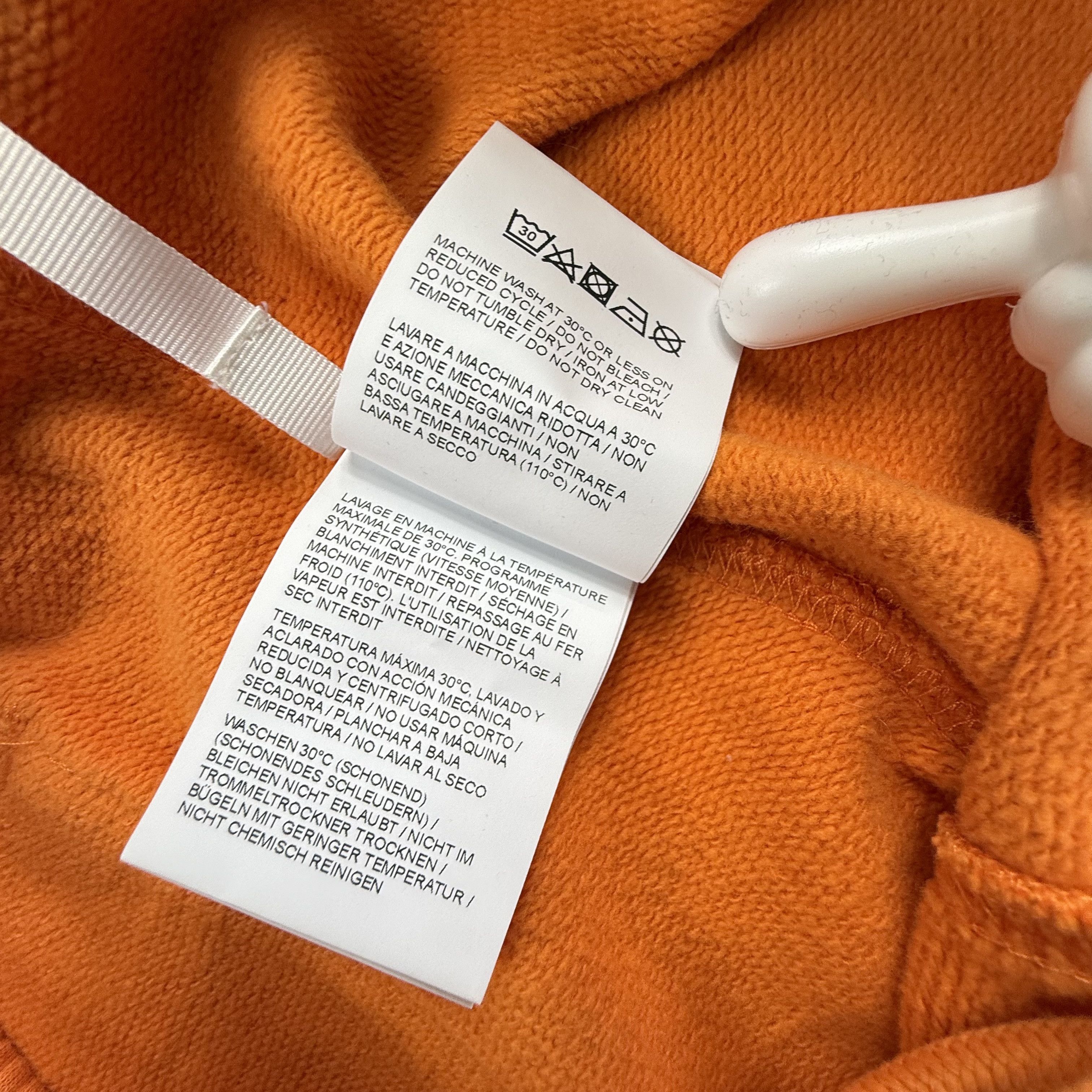 Off-White Off-White Orange Tape Diagonals Sweatpants Mens XXL Size US 40 / EU 56 - 7 Thumbnail