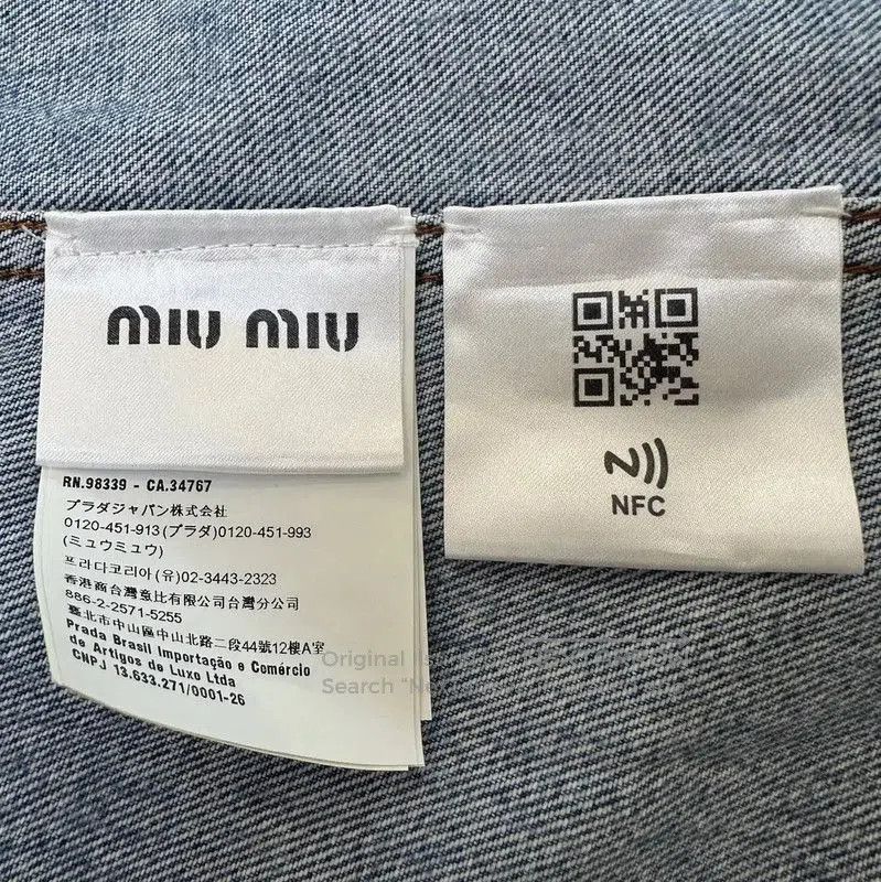 Miu Miu Miu Miu Blue Denim Sleeveless Dress . Size M / US 6-8 / IT 42-44 - 7 Thumbnail