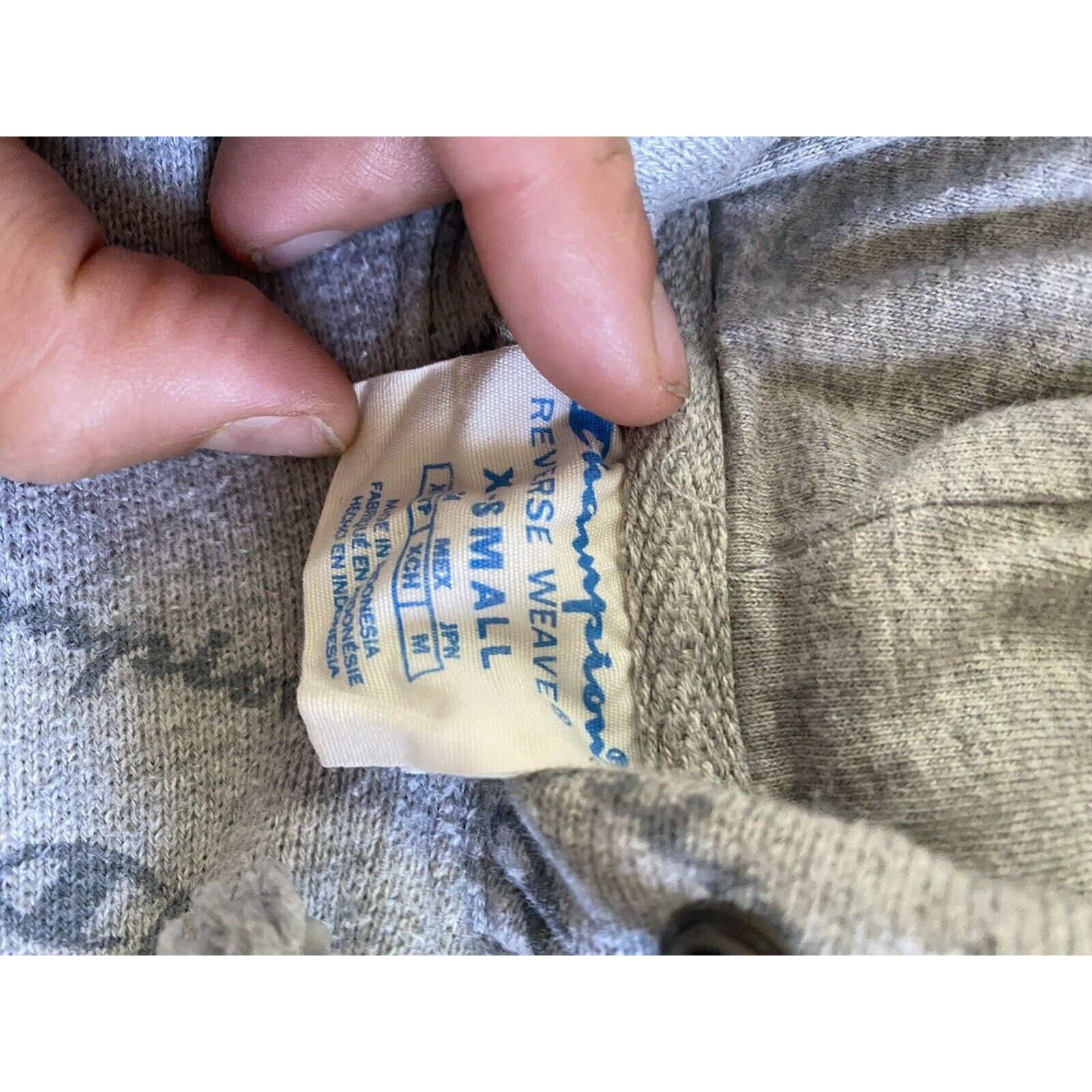 Champion CHAMPION Reverse Weave Hoodie Mens XS Sweatshirt Size US XS / EU 42 / 0 - 4 Thumbnail