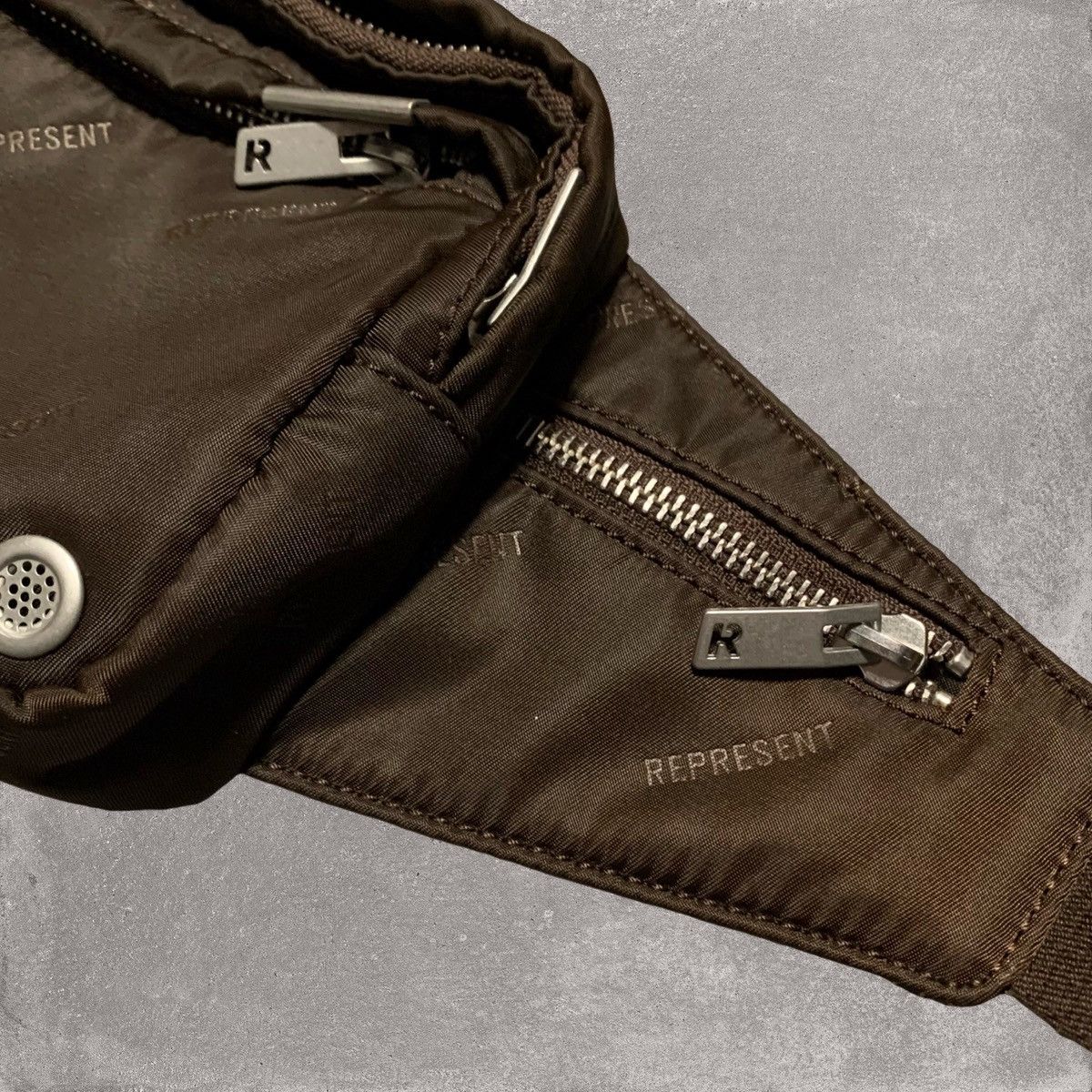 Represent Clo. Represent Bag Cross Body All Over Print Brown Bag Size ONE SIZE - 3 Thumbnail