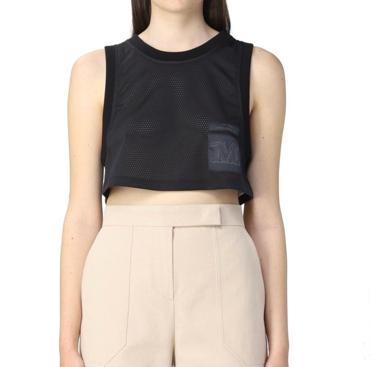 Max Mara Max Mara Sfilata Jersey Crop tank Size XL / US 12-14 / IT 48-50 - 2 Thumbnail
