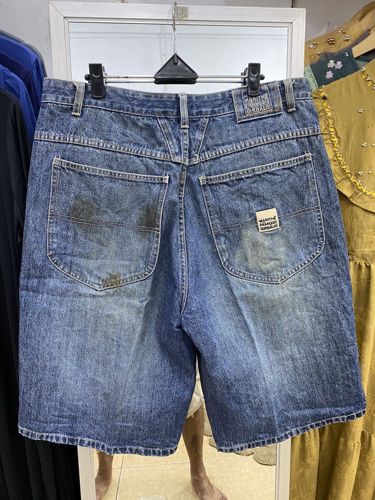 Marithe + Francois Girbaud MaritheFrancoisGirbaud Denim Short Size US 36 / EU 52 - 2 Thumbnail