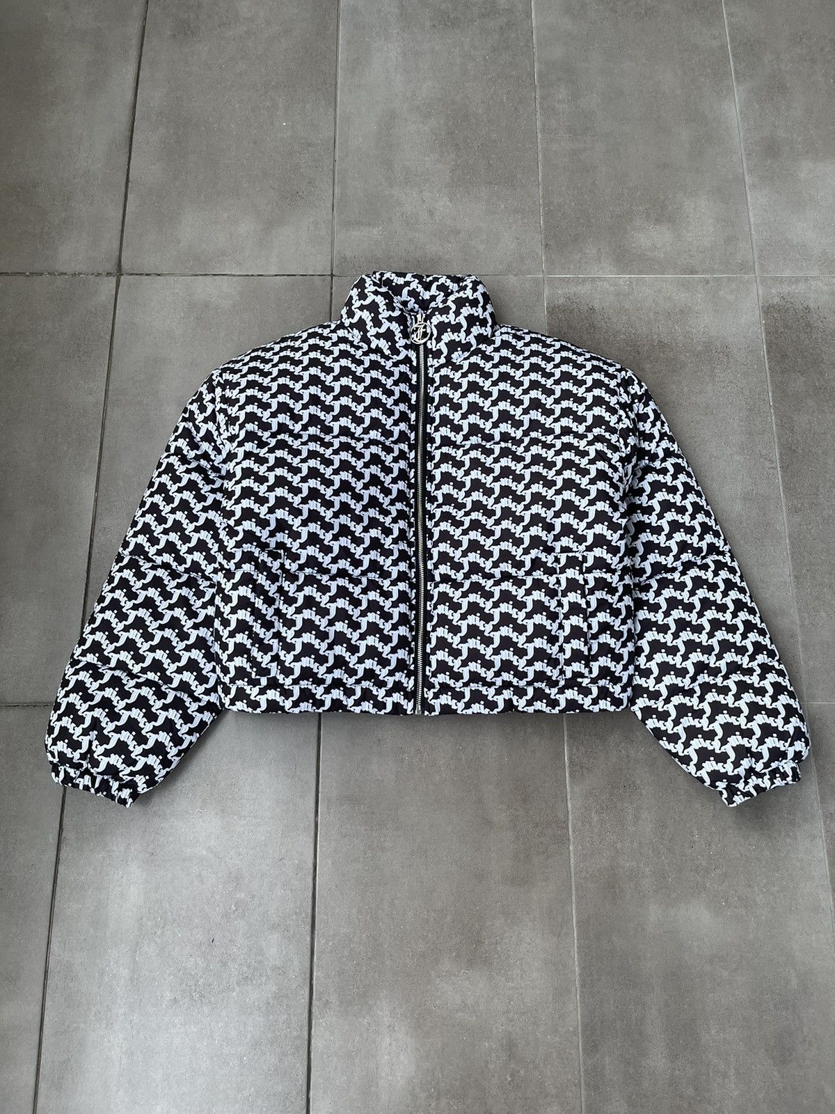Juicy Couture !DS!AW22 Juicy Couture MadelineArched Monogram Puffer Jacket Size M / US 6-8 / IT 42-44 - 2 Thumbnail