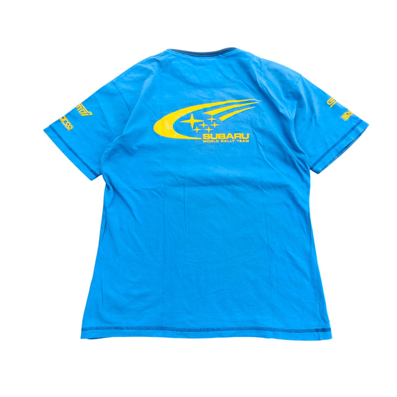 Vintage Vintage Subaru World Rally Racing Team T Shirt Size US M / EU 48-50 / 2 - 2 Thumbnail
