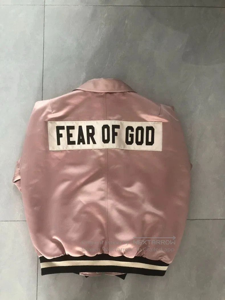Fear of God Fear of God 5th Pink Silk Jacket. Size US M / EU 48-50 / 2 - 2 Thumbnail