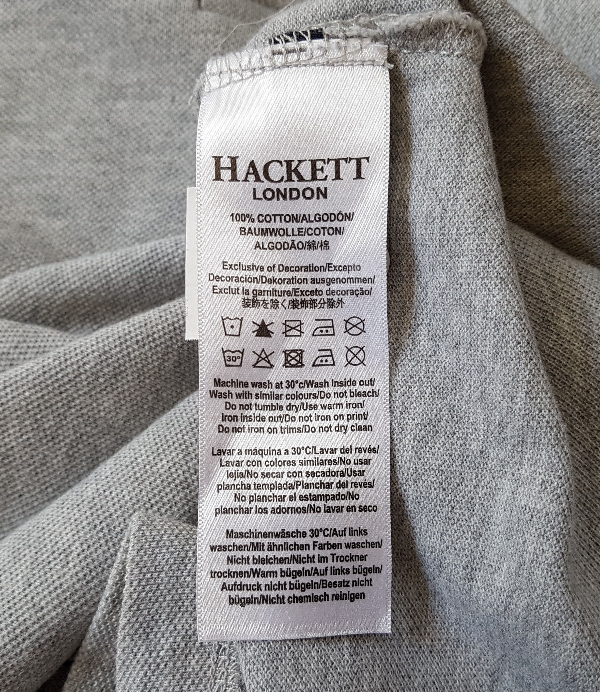 Hackett Hackett Aston Martin Racing Polo Shirt Size US XXL / EU 58 / 5 - 8 Thumbnail