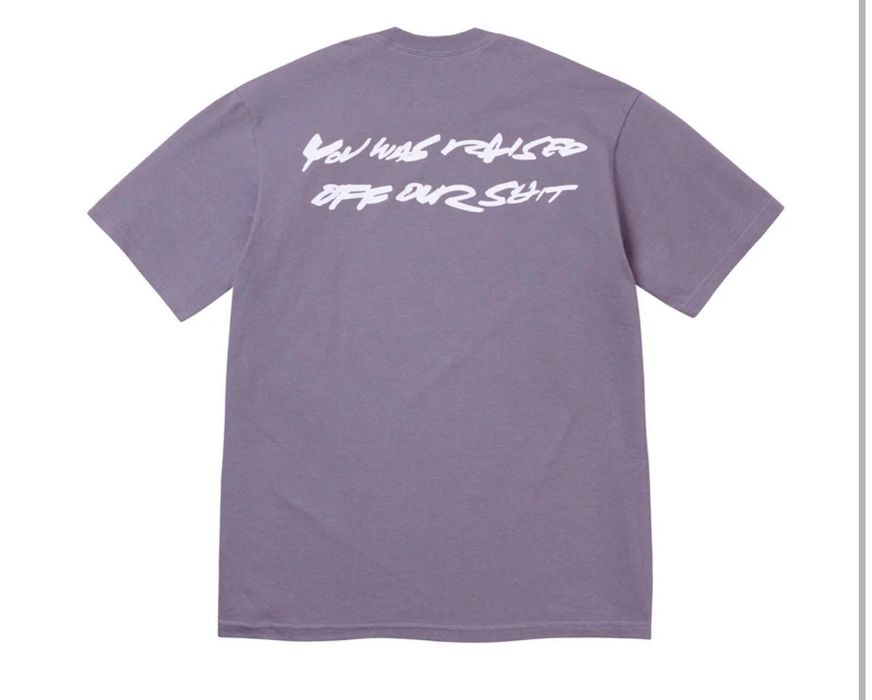 Supreme Futura Box Logo Tee - Large - Dusty Purple | Grailed