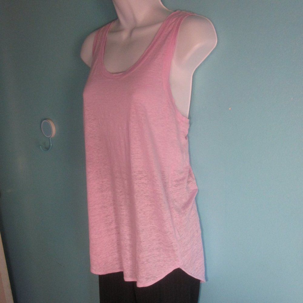 Loft Ann Taylor Loft Lou & Gray 100% Linen Summer Tank Top Size M Size M / US 6-8 / IT 42-44 - 1 Thumbnail