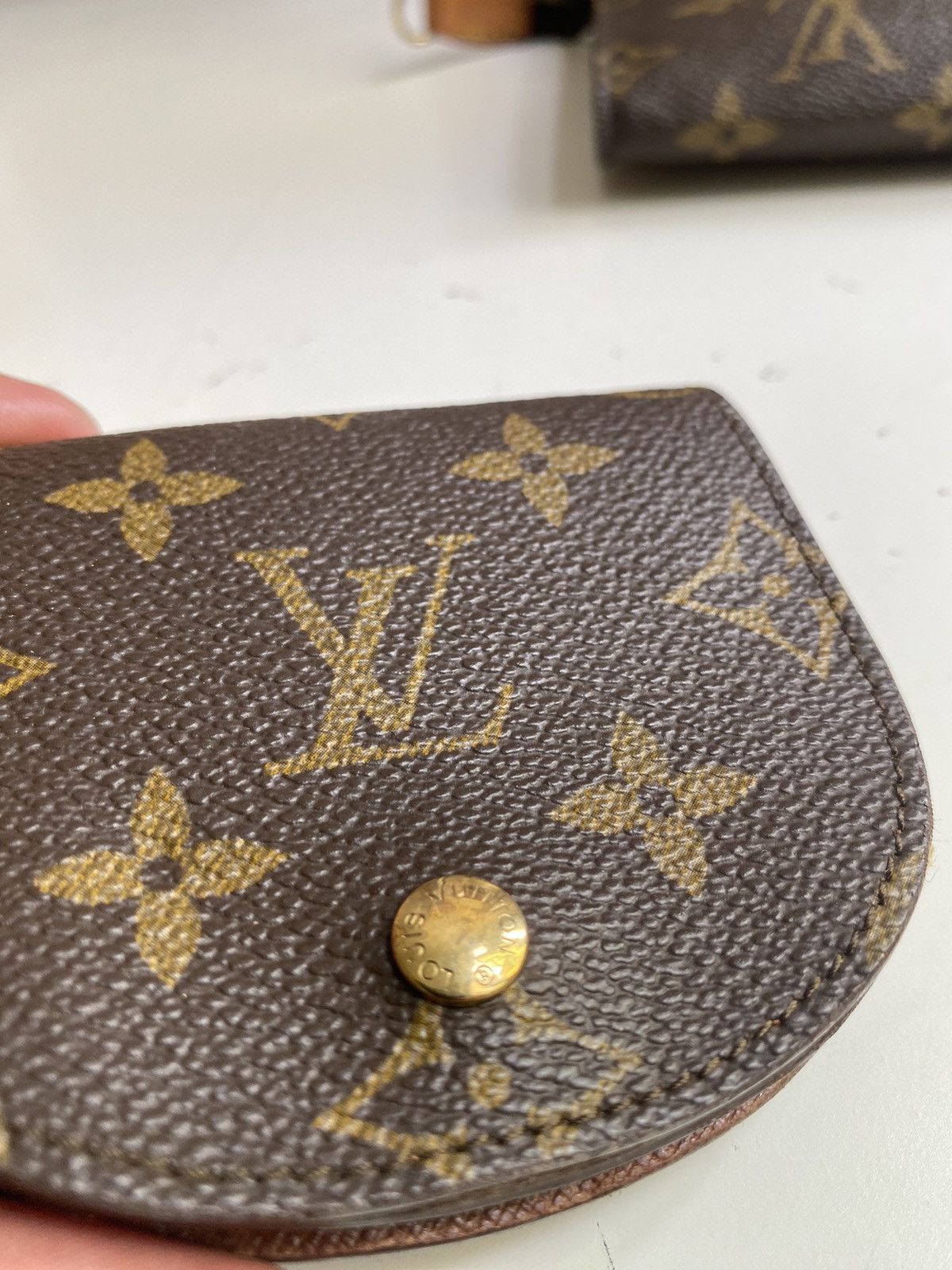 Vintage LOUIS VUITTON LV Porte Monnaie Guze Coin Purse Monogram Size ONE SIZE - 11 Thumbnail