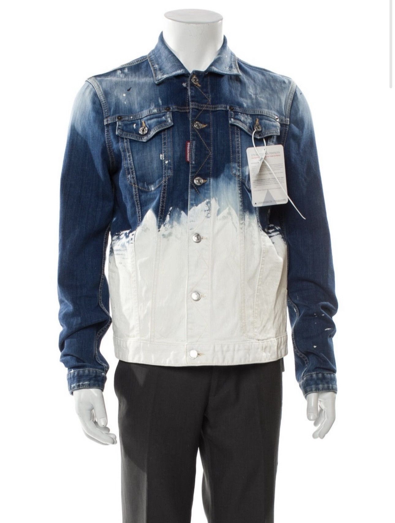 DSquared2 Denim Painters Denim Jacket