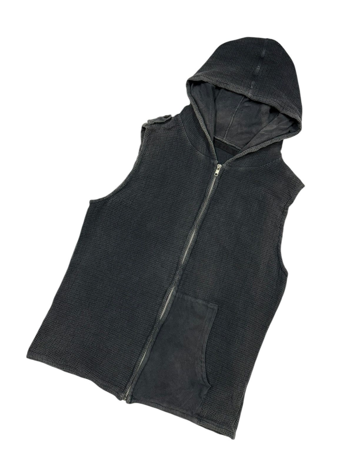 If Six Was Nine × Japanese Brand × Le Grande Bleu (L.G.B.) Vtg🔥The Roods Destroy BOndage Mesh Zipper Vest Hoddie Jacket Size US M / EU 48-50 / 2 - 6 Thumbnail