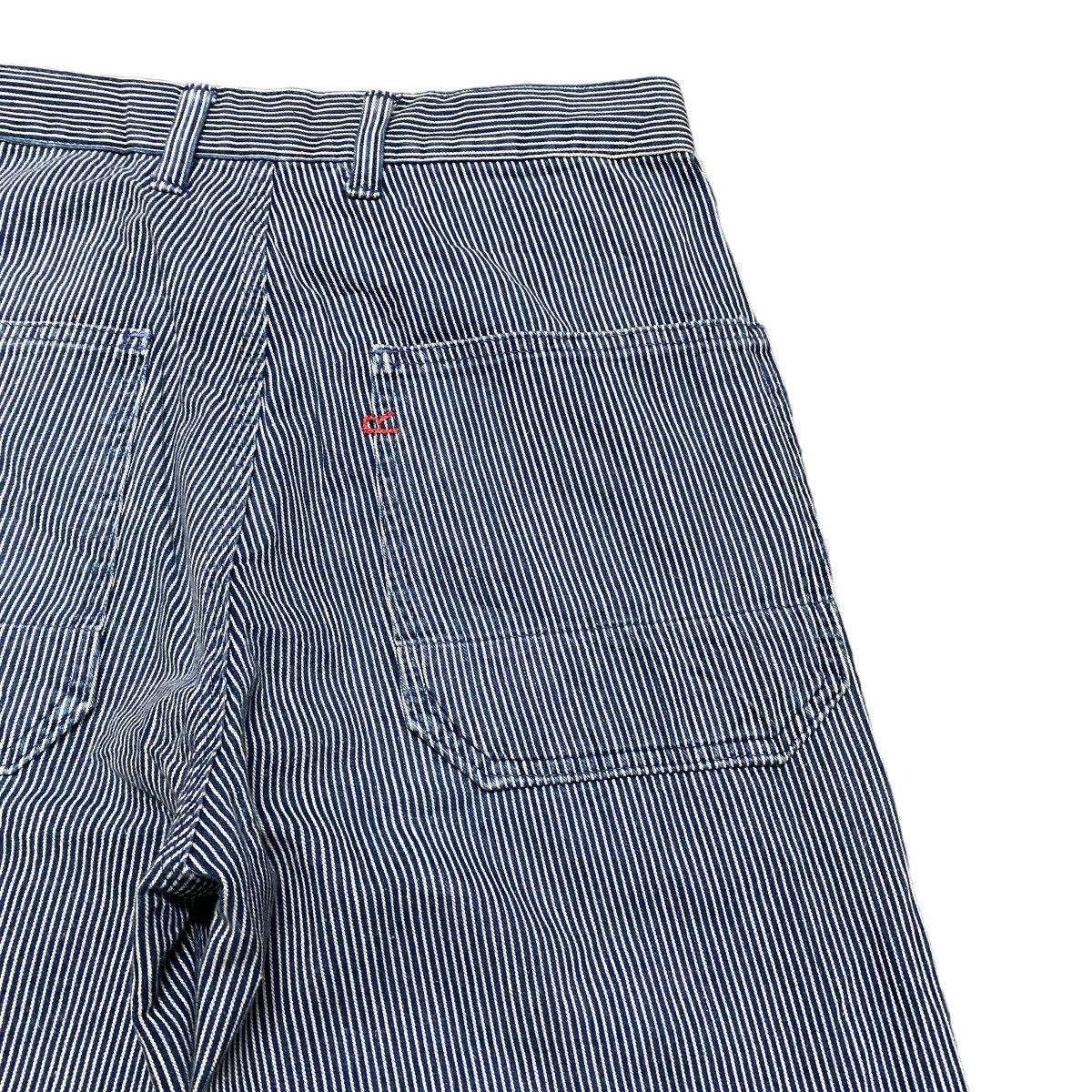 45rpm 45rpm Blue Cafe Pinstripe Work Pants Size US 29 - 10 Thumbnail