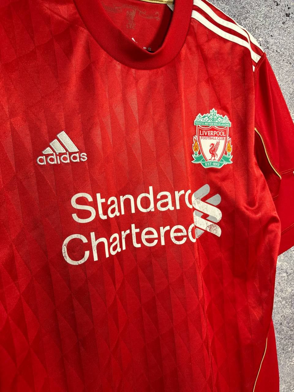 Adidas × Vintage Vintage Liverpool 2011/12 Adidas Soccer Jersey Medium Size US M / EU 48-50 / 2 - 6 Thumbnail