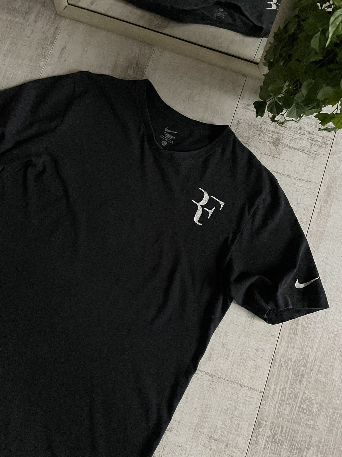 Nike × Vintage Nike RF Roger Federer T-Shirt Vintage Tennis RARE Size US M / EU 48-50 / 2 - 2 Thumbnail