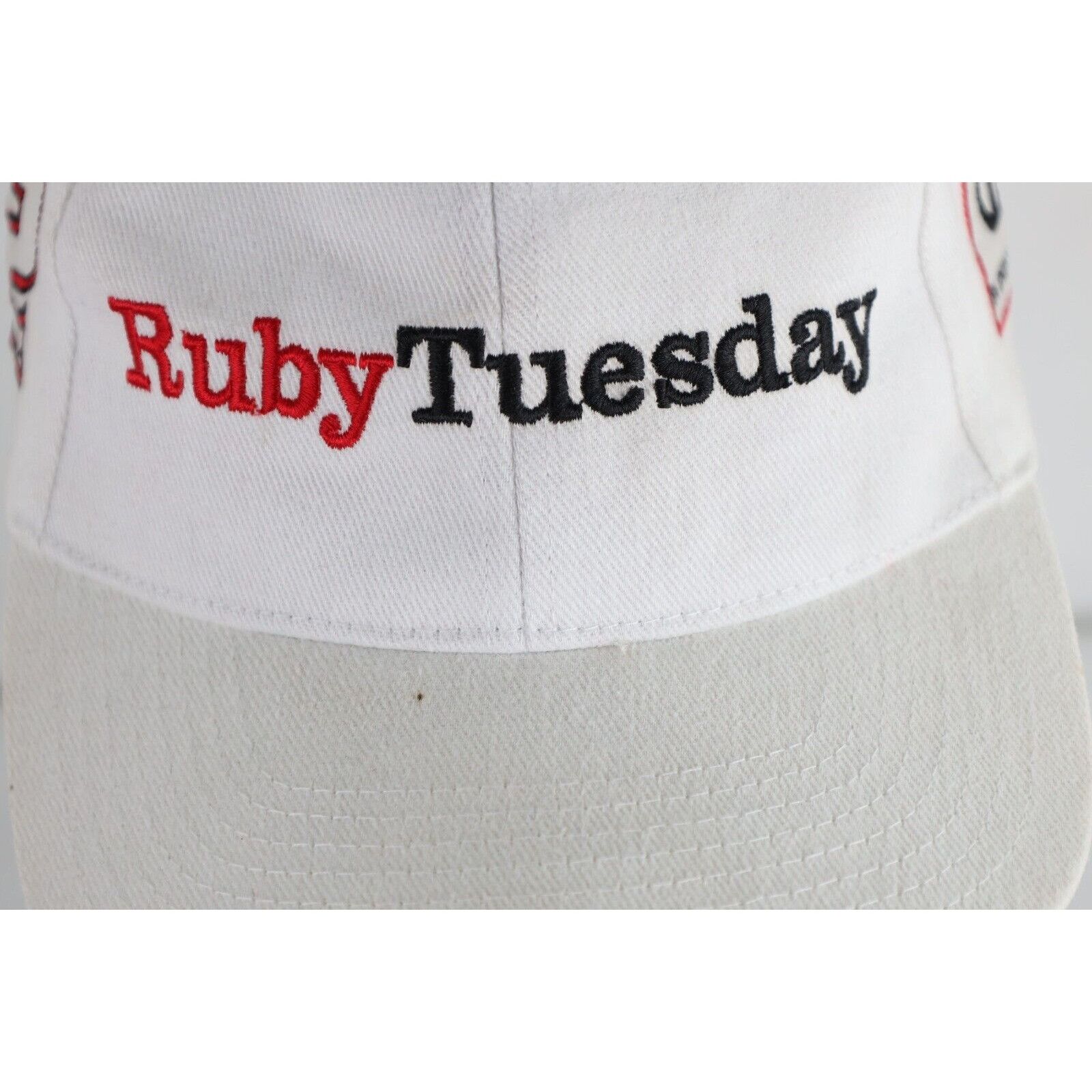 Vintage Vintage Autographed NASCAR Tim George Jr Ruby Tuesday Hat Size ONE SIZE - 2 Thumbnail