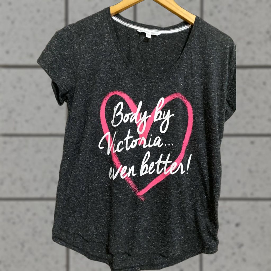 Victoria's Secret Victoria's Secret Body by Victoria Even Better s/p Dark Gray Sleep Shirt Size S / US 4 / IT 40 - 1 Thumbnail