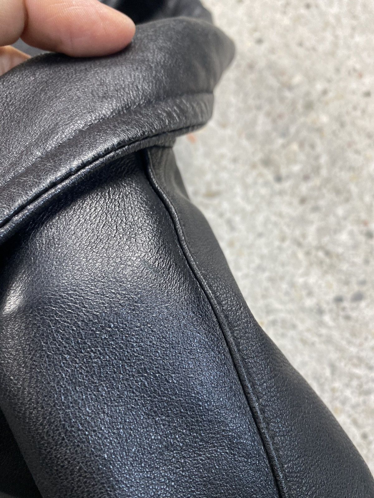Calvin Klein Calvin klein black leather jacket luxury Size US L / EU 52-54 / 3 - 14 Thumbnail
