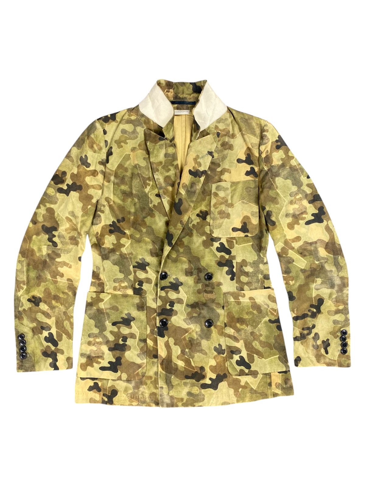 Dries Van Noten SS13 Dries Van Noten Camoaflage Blazer Size US M / EU 48-50 / 2 - 2 Thumbnail