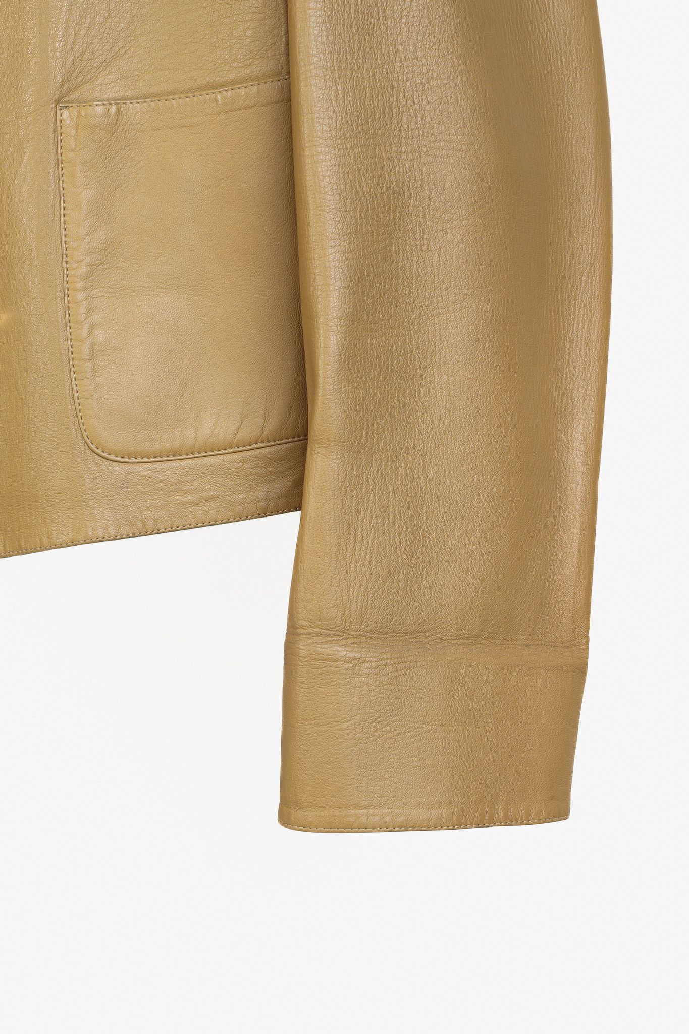 Loro Piana Loro Piana Tan Turquoise Reversible Leather Jacket Size L / US 10 / IT 46 - 9 Thumbnail