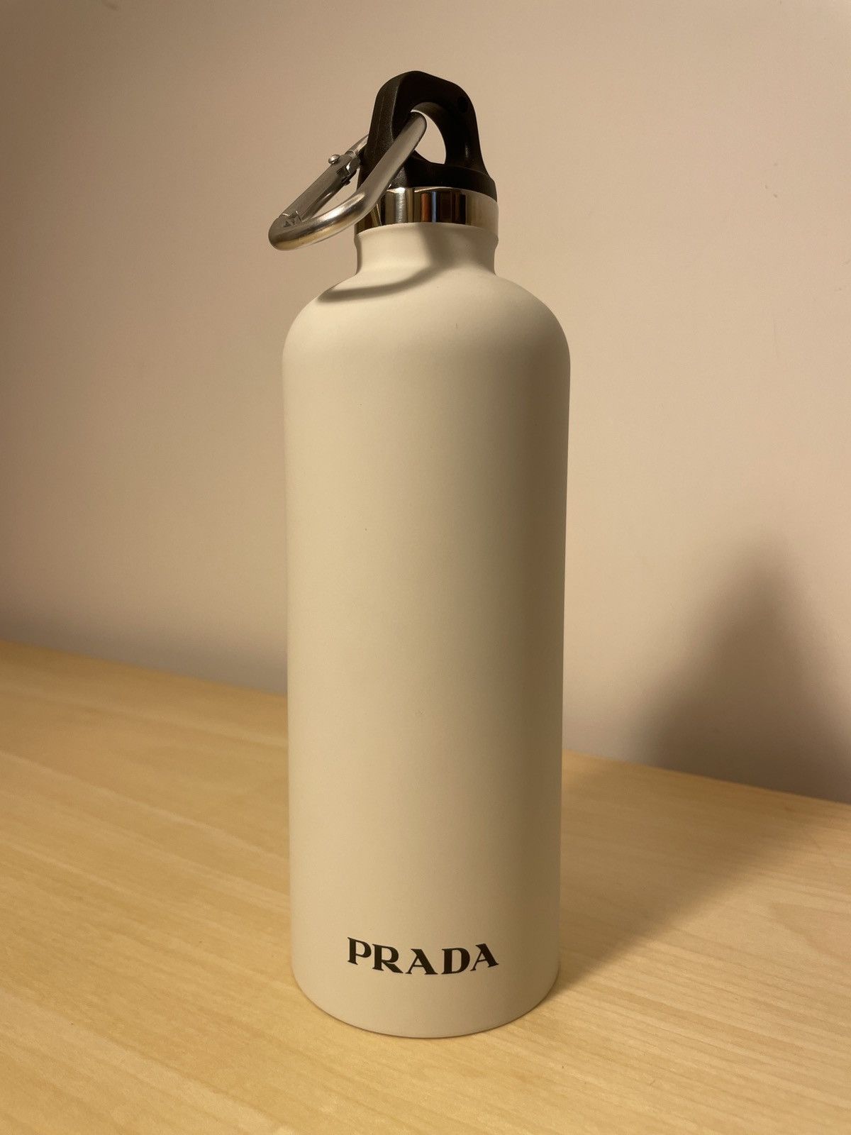 image of Prada Water Bottle in White, Men's