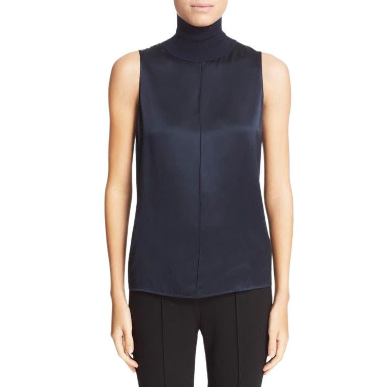 Rag & Bone rag and bone crew high neck sleeveless silk top size XS Size XS / US 0-2 / IT 36-38 - 1 Thumbnail