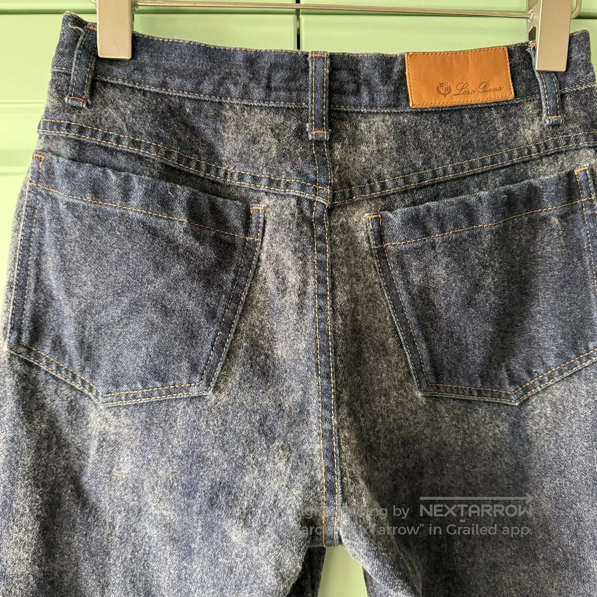 Loro Piana Cashmere Blue Jeans Size 40.