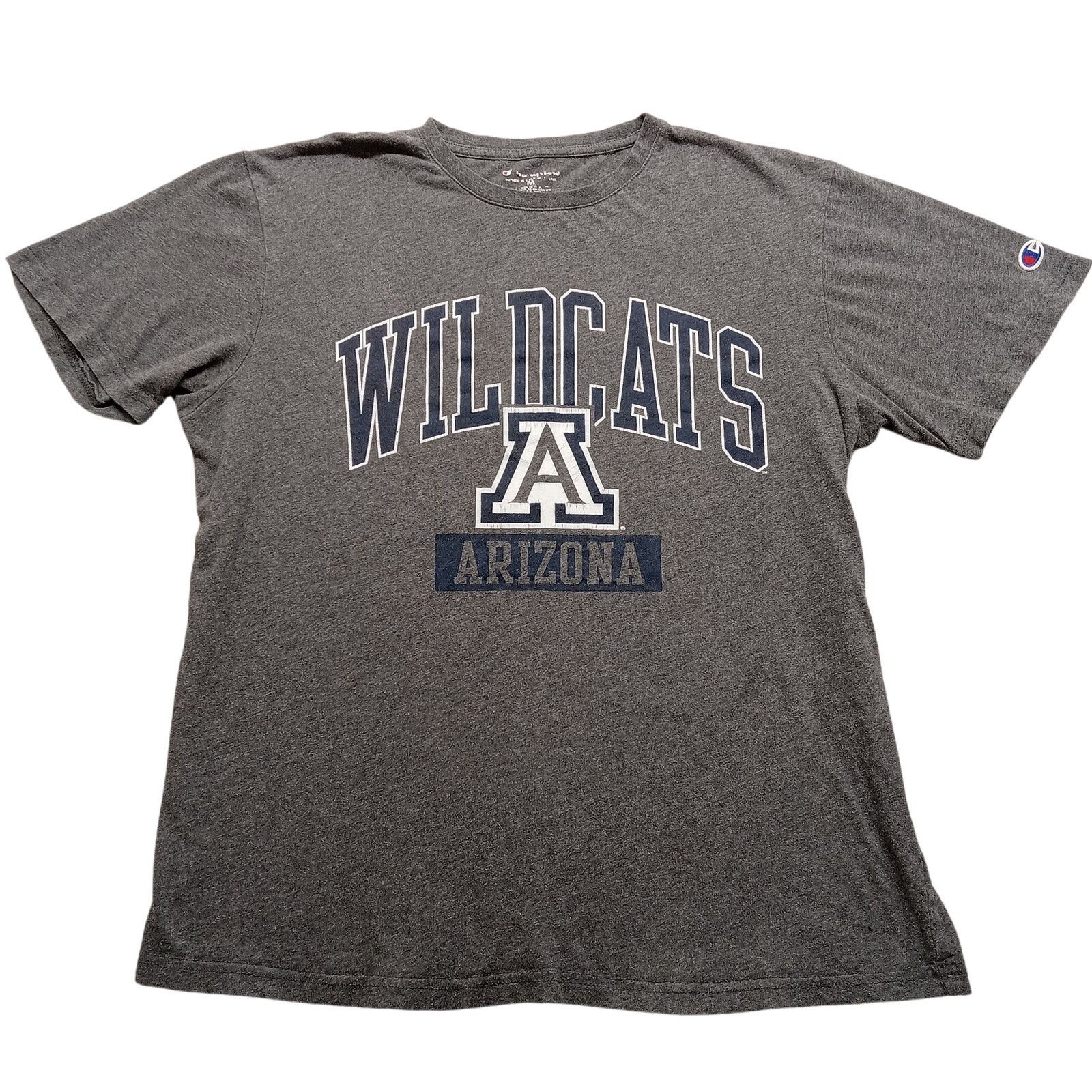 Champion Champion T-Shirt M Arizona Wildcats Grey Short Sleeve Cotton Size US M / EU 48-50 / 2 - 1 Thumbnail