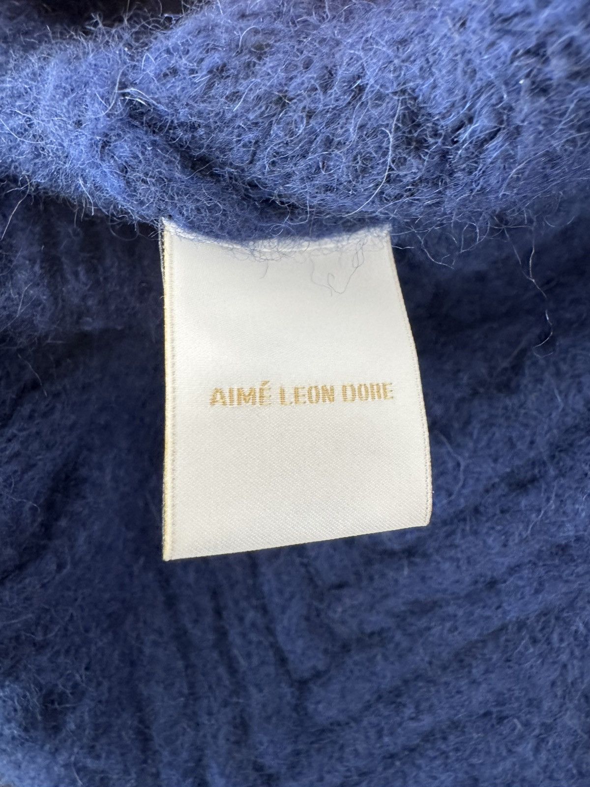 Aime Leon Dore Aime Leon Dore Cable Knit Sweater Size US XL / EU 56 / 4 - 5 Thumbnail