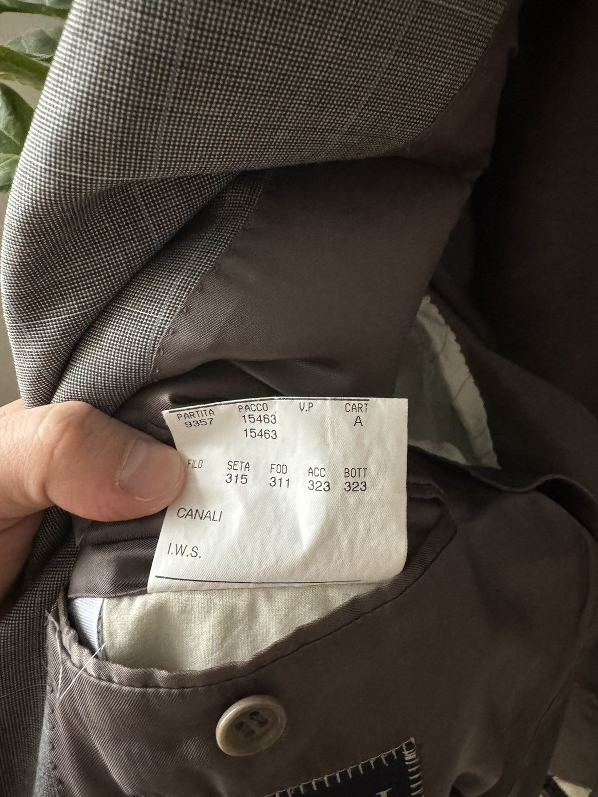 Canali Canali Wool Blazer Made In Italy Size 52R - 6 Thumbnail