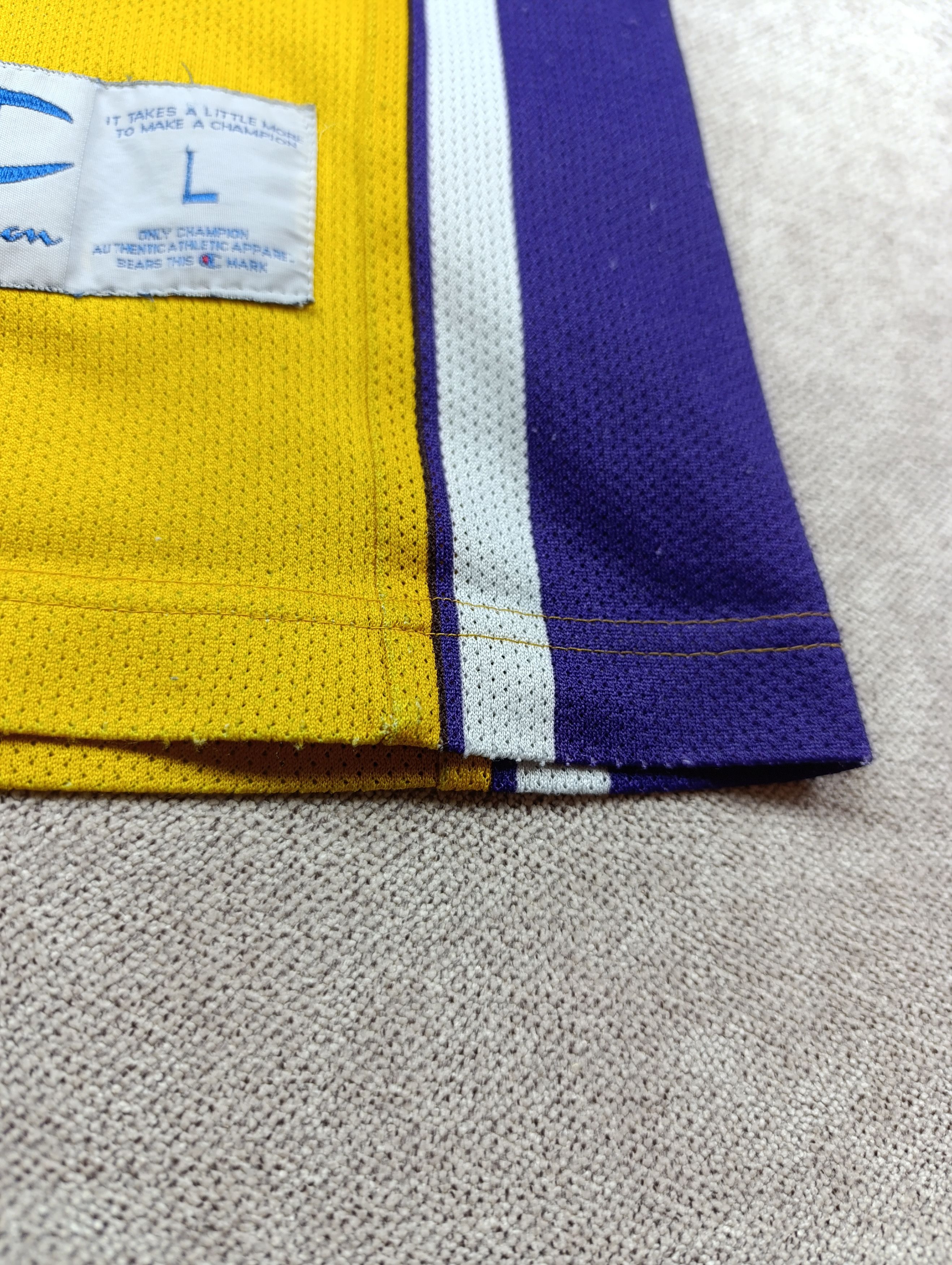 Champion LOS ANGELES LAKERS BASKETBALL JERSEY CHAMPION NBA BRYANT Size US L / EU 52-54 / 3 - 6 Thumbnail