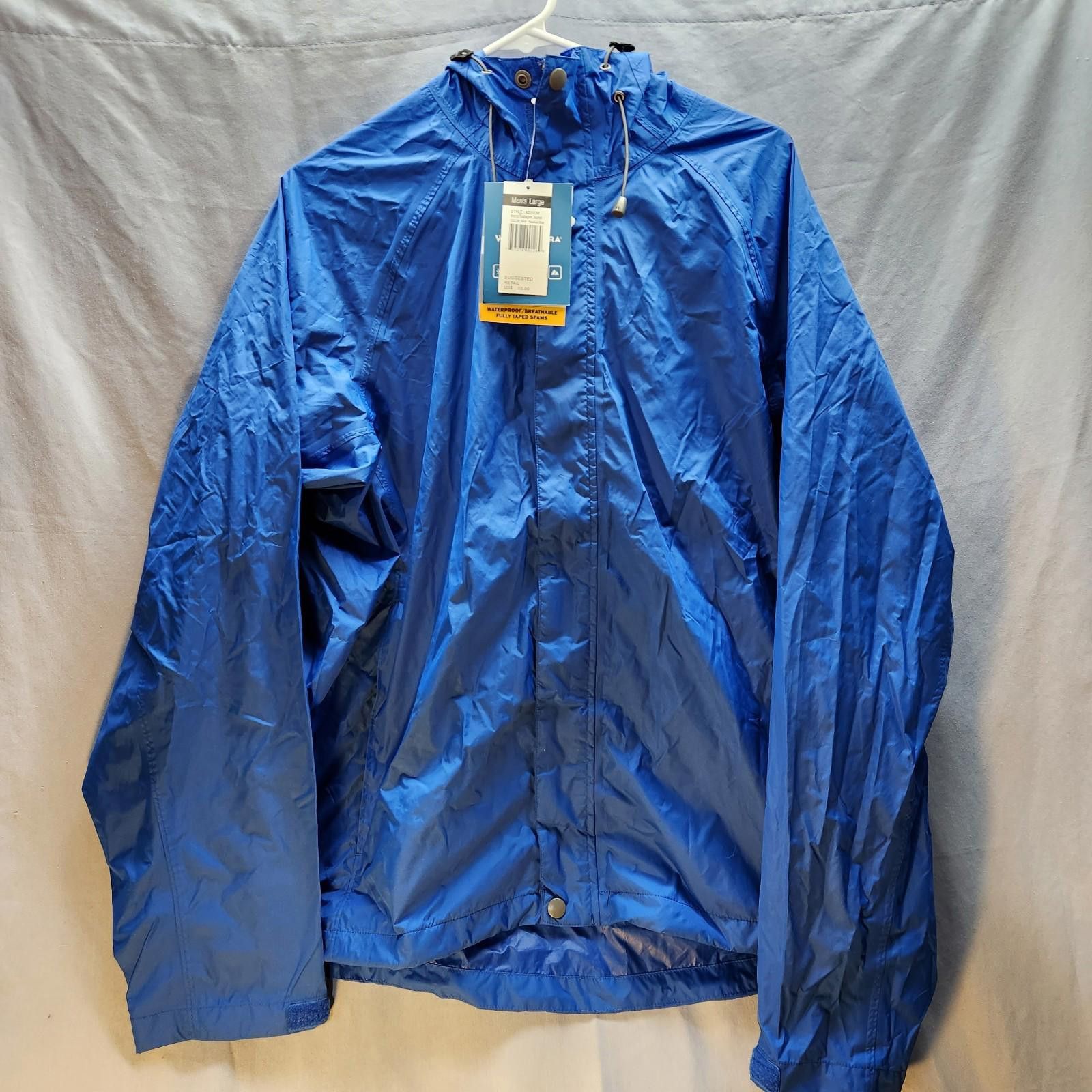 White Sierra White Sierra Trabagon Rain Jacket Blue Mens Size Large NWT Size US L / EU 52-54 / 3 - 1 Thumbnail