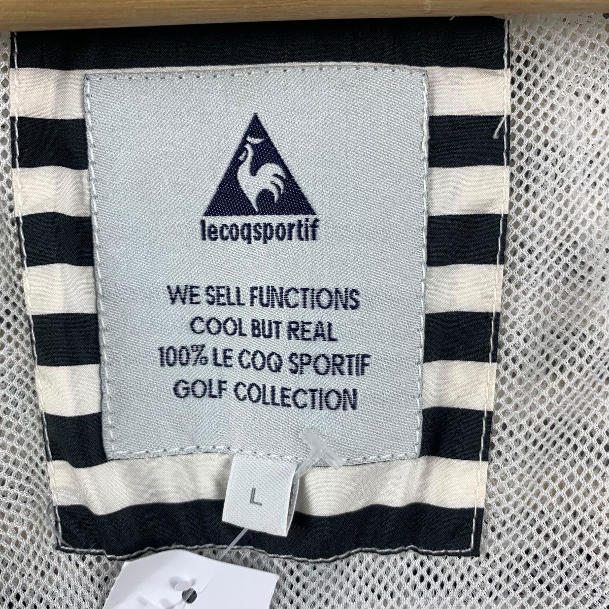 Le Coq Sportif Vintage LE COQ SPORTIF Golf Collection Striped Parka Trench Size L / US 10 / IT 46 - 9 Thumbnail