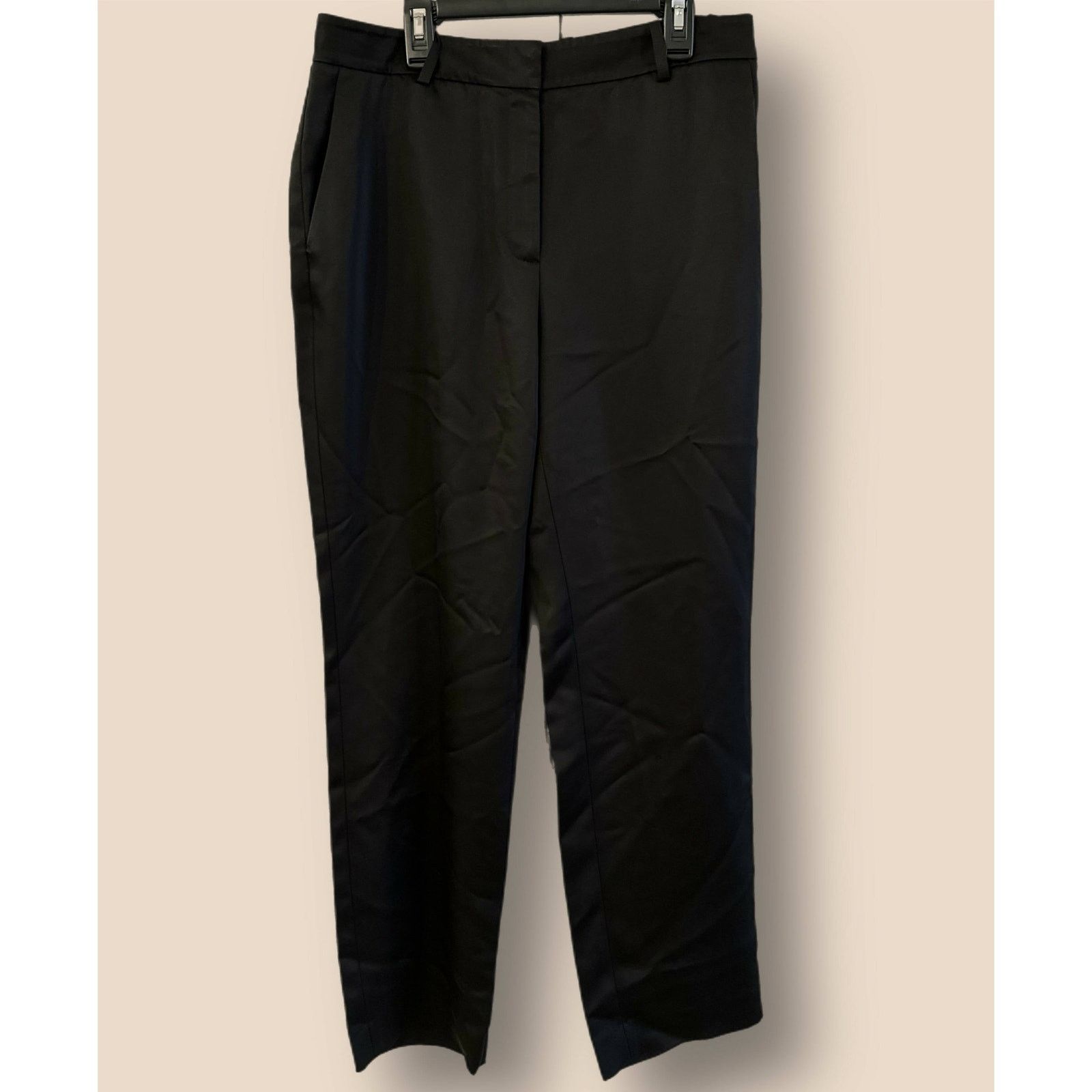 Lafayette 148 Lafayette 148 Clinton Black Ankle Dress Pants Size 6 Size 28" / US 6 / IT 42 - 2 Thumbnail