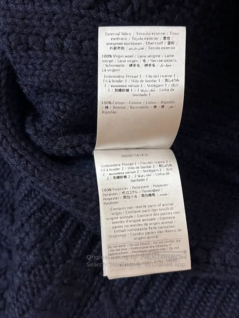 Valentino Valentino Blue knitted cardigan Size S / US 4 / IT 40 - 5 Thumbnail
