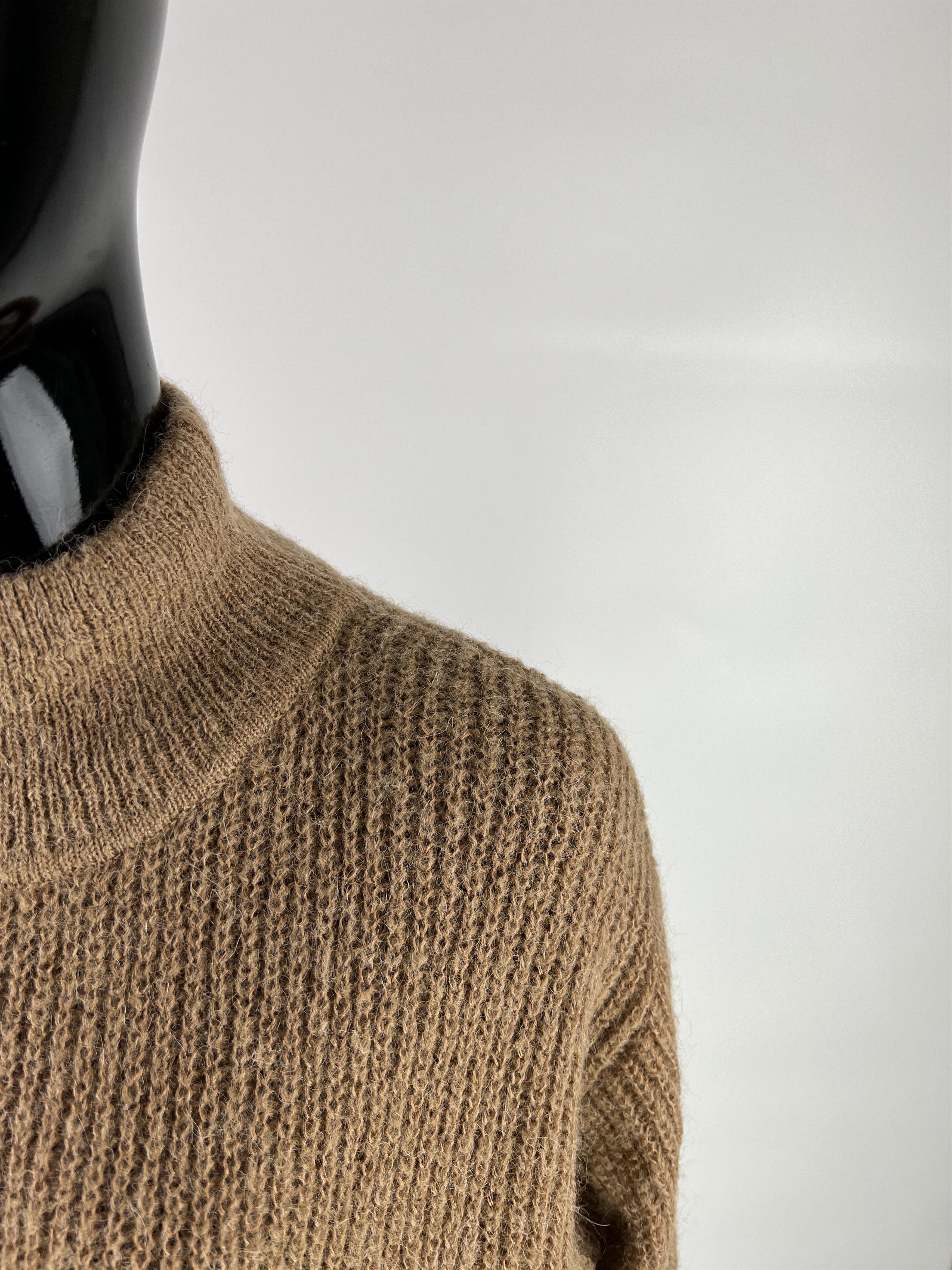 Designer Fabienne Chapot Wool Alpaca Turtleneck Sweater Size M Size M / US 6-8 / IT 42-44 - 7 Thumbnail