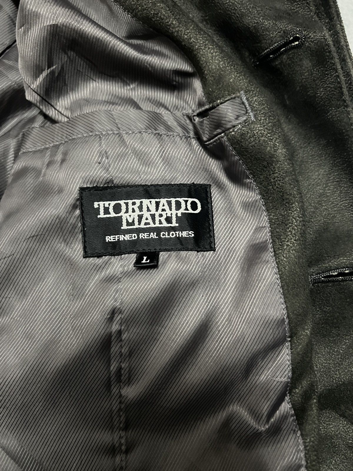 Tornado Mart 551. Tarnado Mart Trench Coat Size L / US 10 / IT 46 - 7 Thumbnail