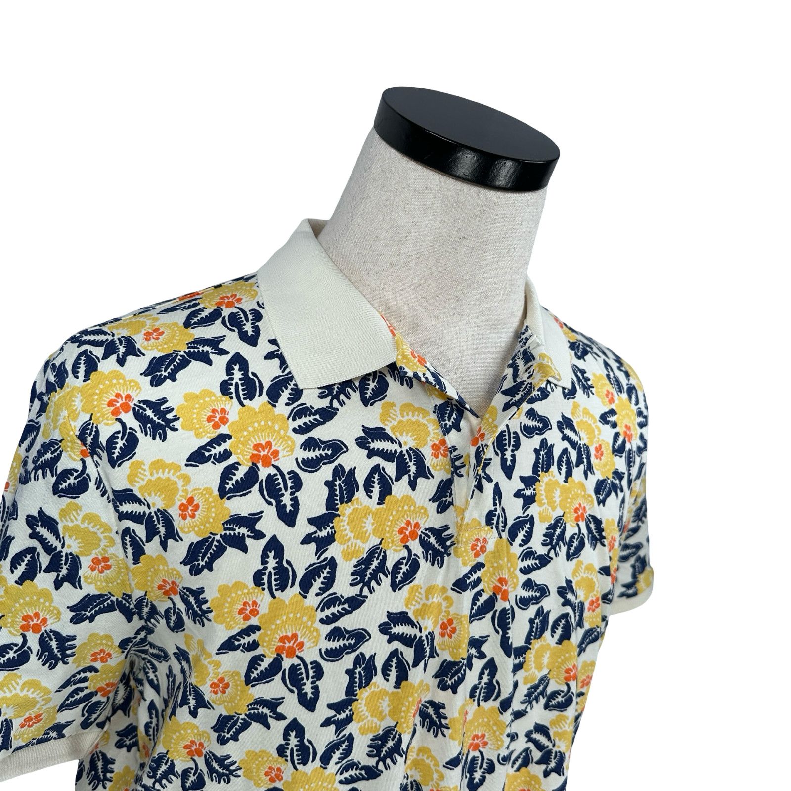 Ben Sherman Ben Sherman Polo Shirt Shirt Men L Ivory Block Cotton New Size US L / EU 52-54 / 3 - 2 Thumbnail