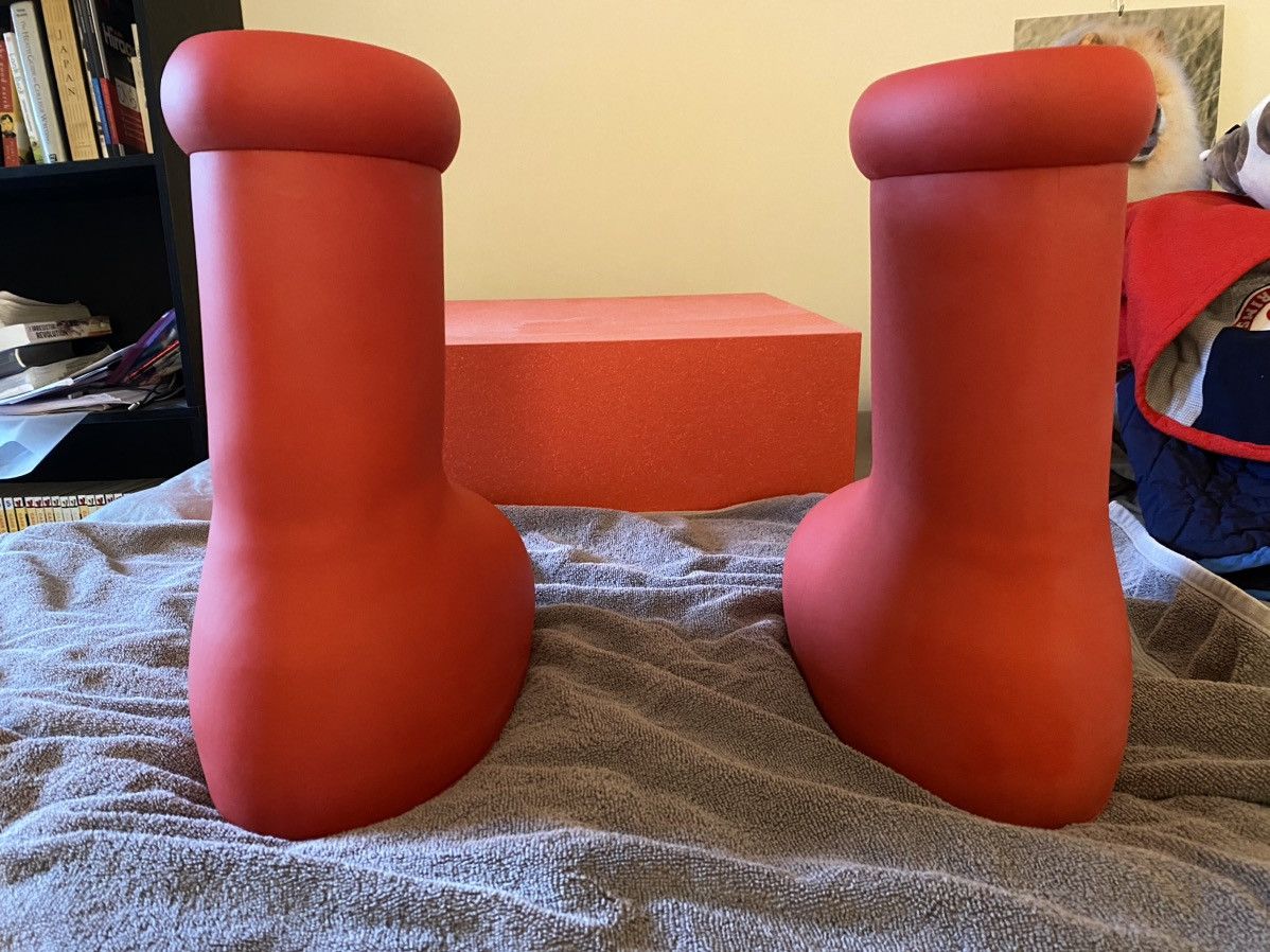 MSCHF Big Red Boots Size US 10 / EU 43 - 3 Thumbnail