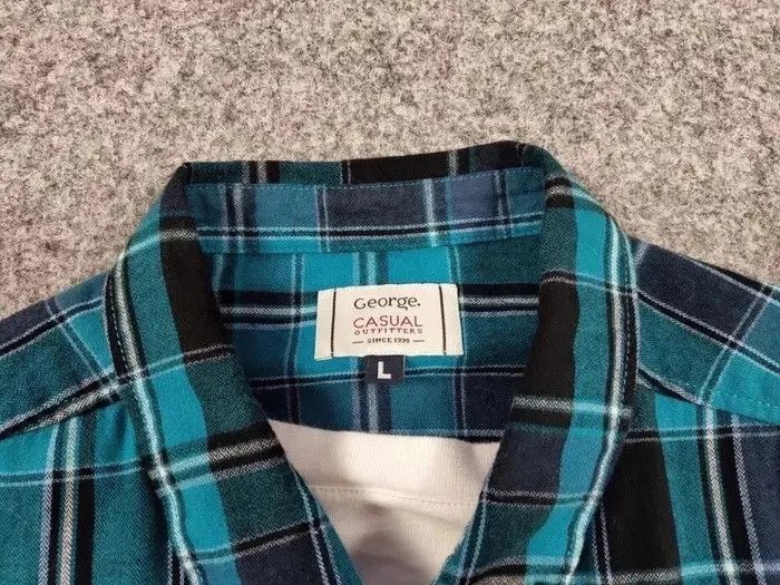 Flannel Vintage Flannel Shirt Travis Scott Style Streetwear Hype Size US L / EU 52-54 / 3 - 7 Thumbnail