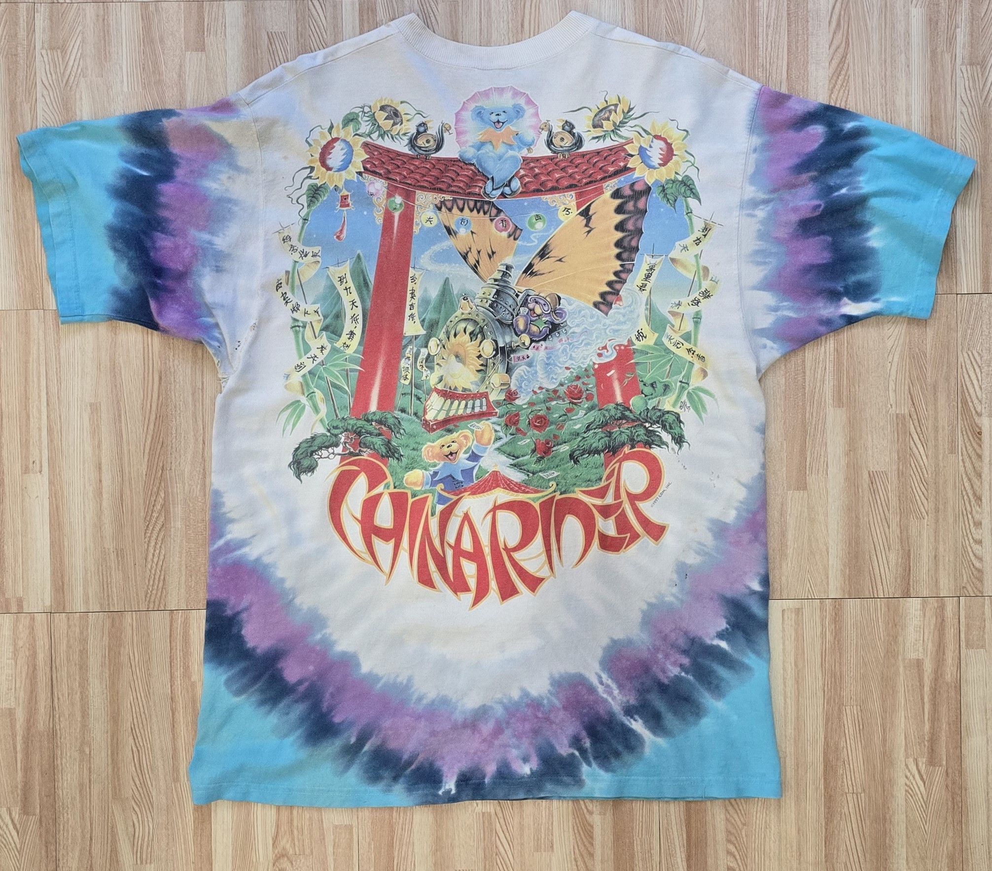 Band Tees × Liquid Blue × Vintage Grateful Dead China Rider Size US L / EU 52-54 / 3 - 3 Thumbnail