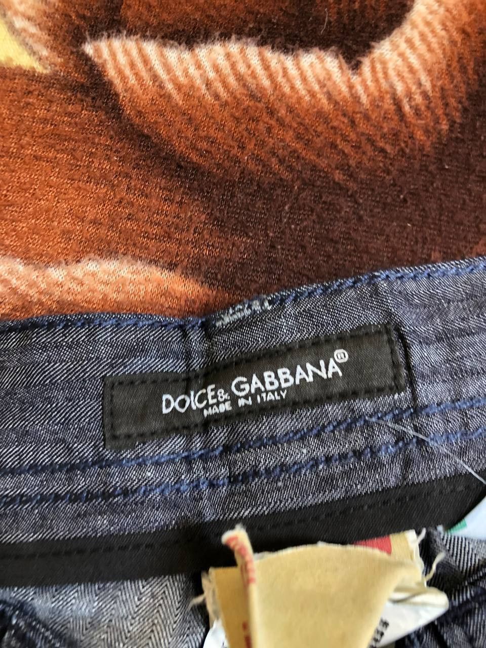 Dolce & Gabbana Dolce Gabbana D&G Mens Jeans Distressed Straight Pants Size US 33 - 2 Thumbnail