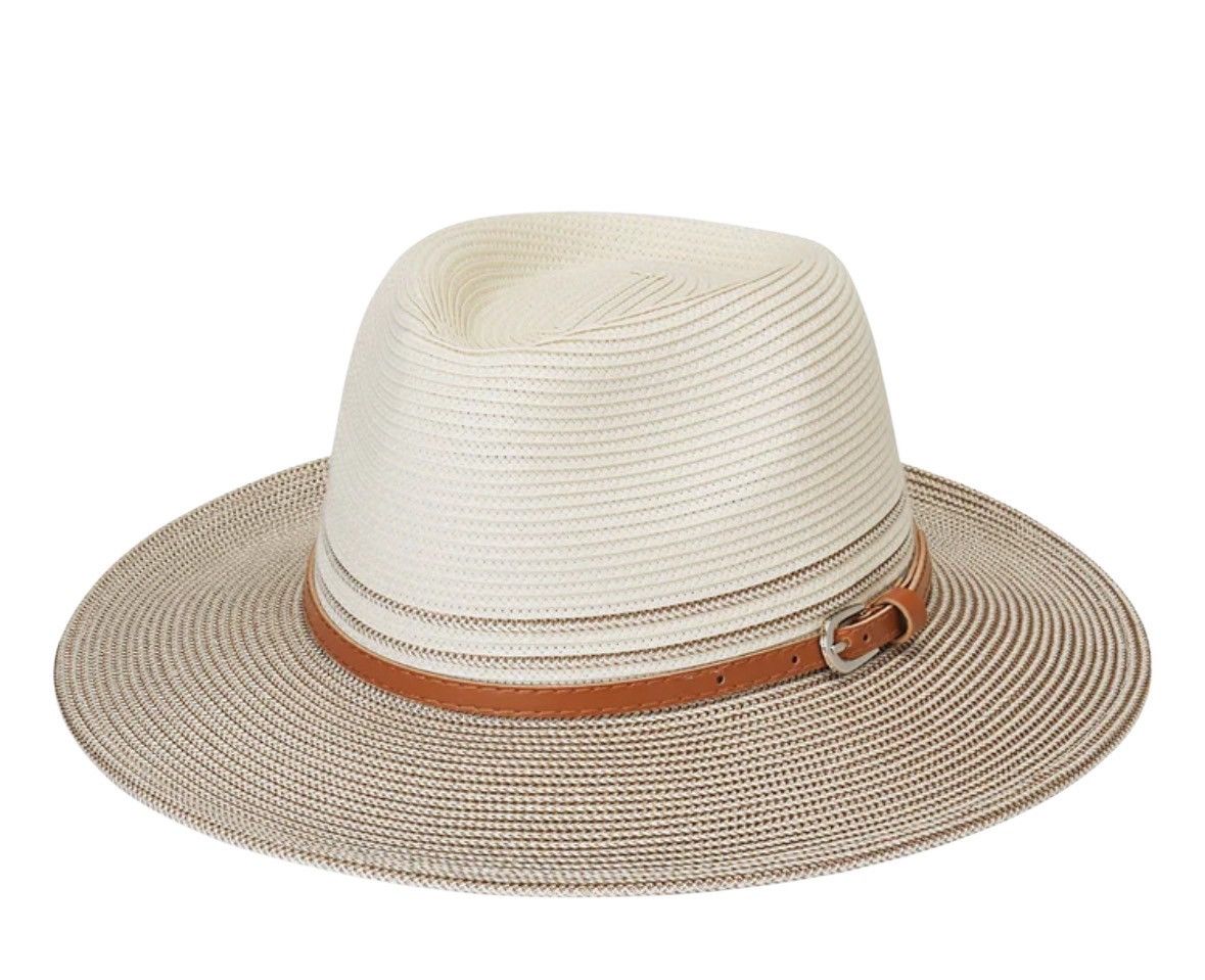 Vintage Wallaroo Petite Kristy Sun Fedora Hat Size ONE SIZE - 7 Thumbnail